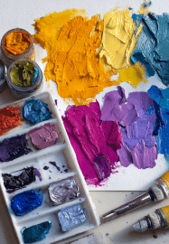 Colour Theory in Acrylic Painting, 7 Weeks Course