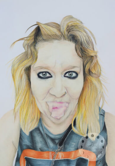 Coloured Pencil Drawing Human Eye Workshop