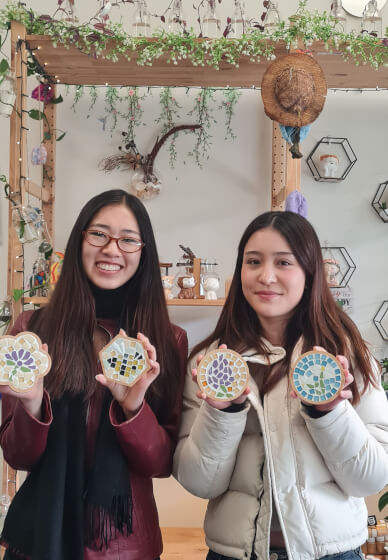 Colourful Mosaic Coaster Workshop