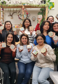 Colourful Mosaic Coaster Workshop