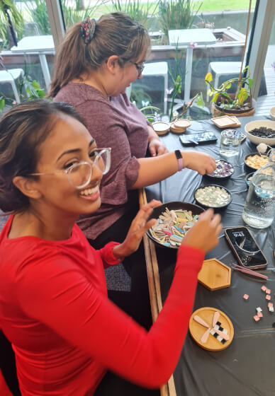 Colourful Mosaic Coaster Workshop