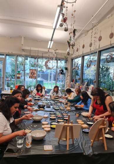 Colourful Mosaic Coaster Workshop