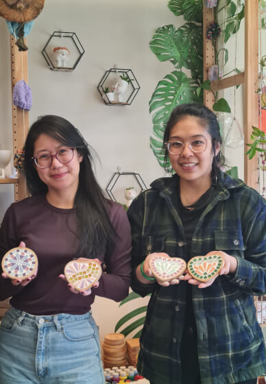 Colourful Mosaic Coaster Workshop