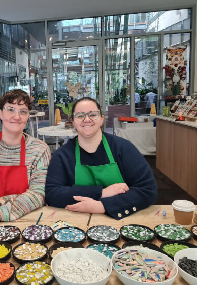 Colourful Mosaic Coaster Workshop