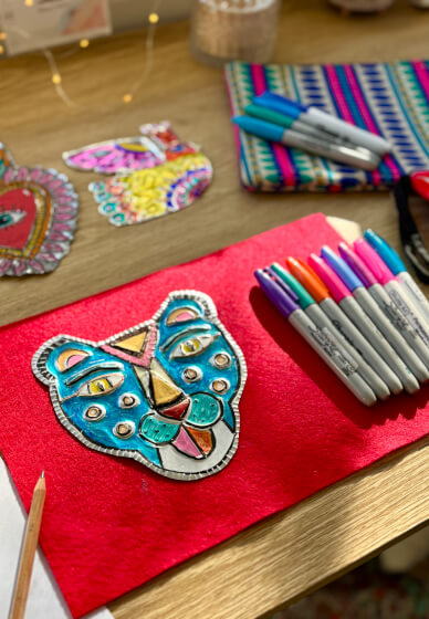 Colourful Tin Art Workshop