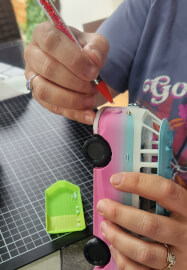 Combi Van Pen Holder Decorating Workshop