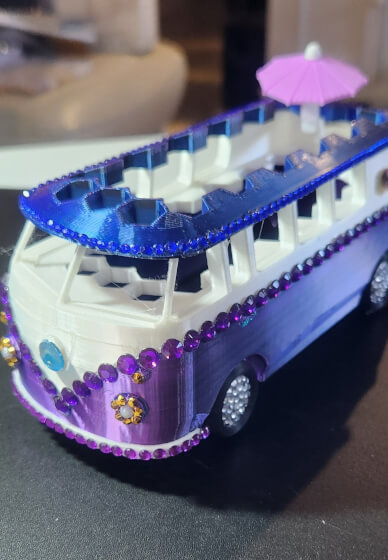 Combi Van Pen Holder Decorating Workshop