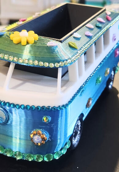 Combi Van Pen Holder Decorating Workshop