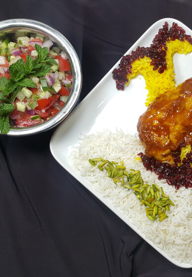 Cook Persian Chicken - Zereshk Polow