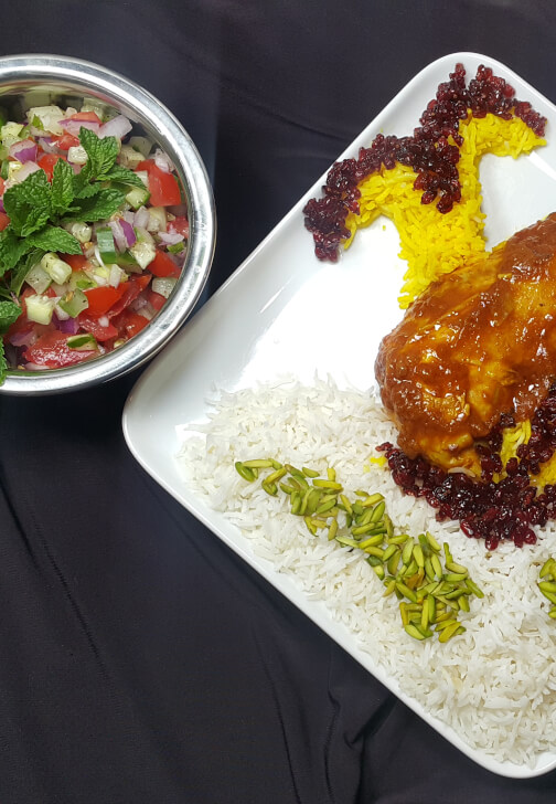 Cook Persian Chicken - Zereshk Polow