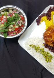 Cook Persian Chicken - Zereshk Polow