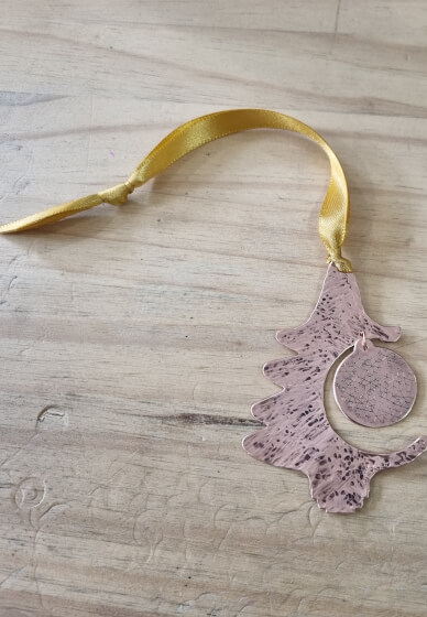 Copper Christmas Decorations Workshop