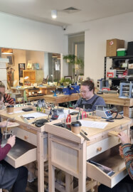 Copper Christmas Decorations Workshop