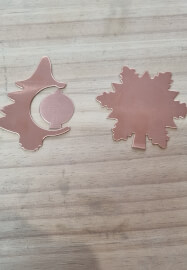 Copper Christmas Decorations Workshop