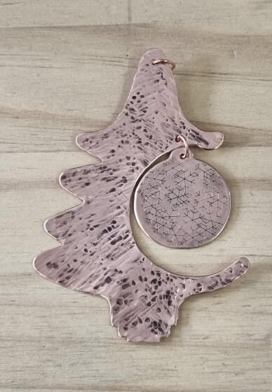 Copper Christmas Decorations Workshop