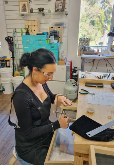 Copper Christmas Decorations Workshop