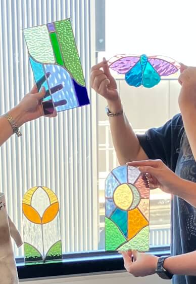 Copper Foil Stained Glass Class for Beginners