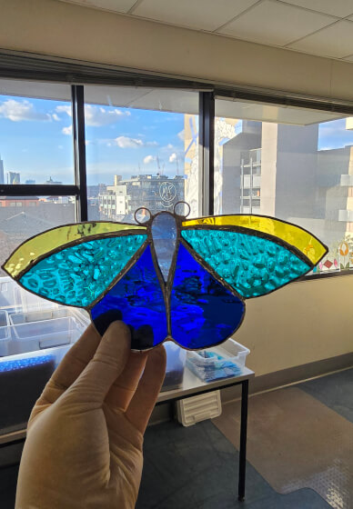 Copper Foil Stained Glass Class for Beginners