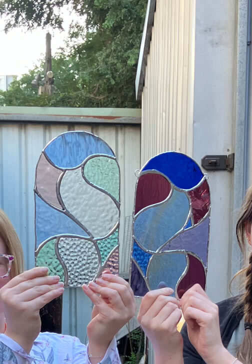 Copper Foil Stained Glass Class for Beginners