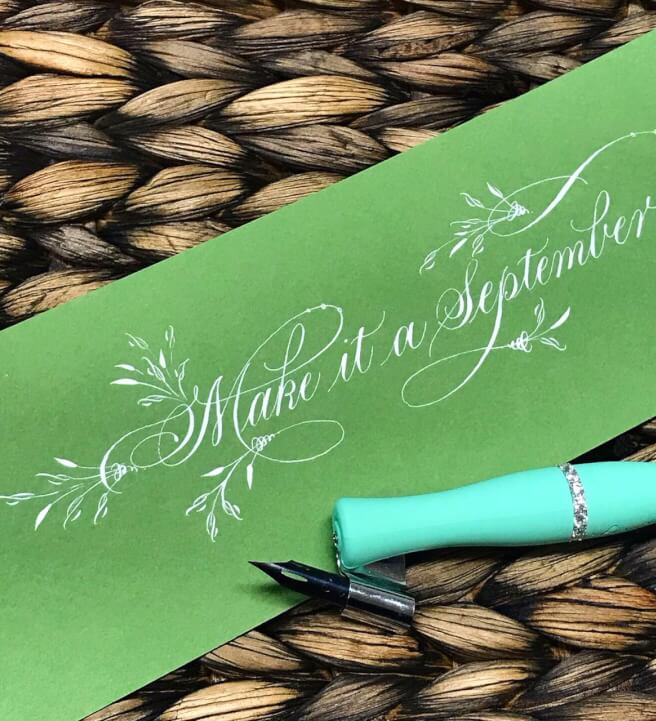 Copperplate Calligraphy: Flourishing | Online class & kit | Gifts ...