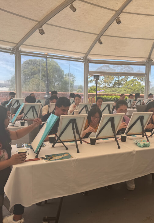 Corporate EOFY Private Paint and Sip Class