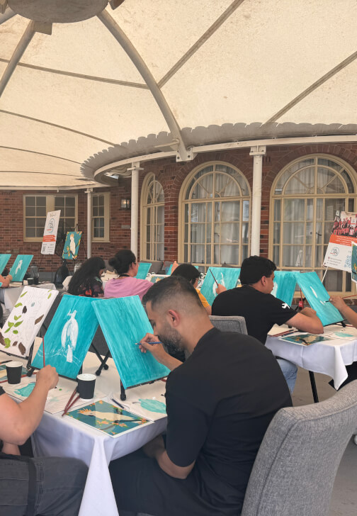 Corporate EOFY Private Paint and Sip Class