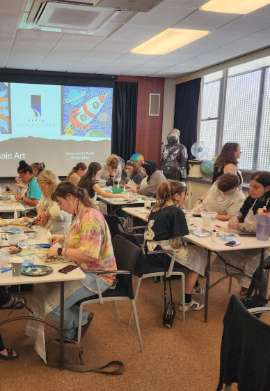 Cosmic Creations: Beginner Mosaic Workshop at Perth Observatory