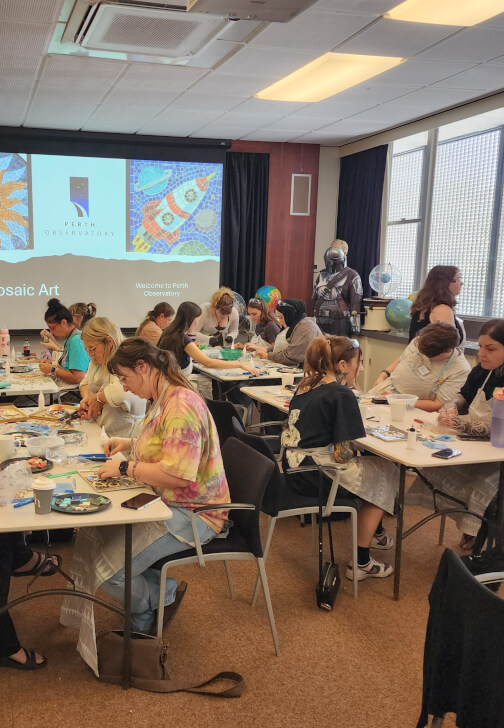 Cosmic Creations: Beginner Mosaic Workshop at Perth Observatory
