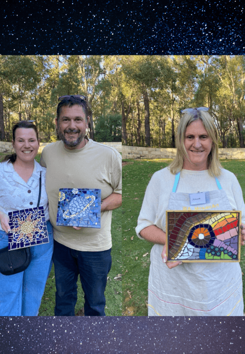 Cosmic Creations: Beginner Mosaic Workshop at Perth Observatory