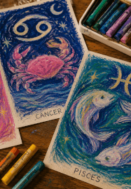 Cosmic Creativity Workshop: Stars Signs, Sketch, and Tarot