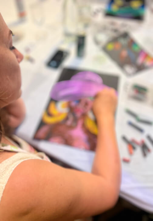 Cosmic Creativity Workshop: Zodiac Art and Tarot Reader