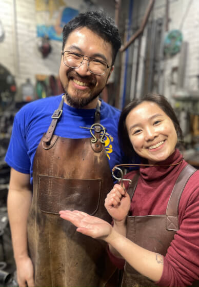 Couples Blacksmithing Workshop