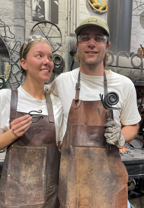 Couples Blacksmithing Workshop