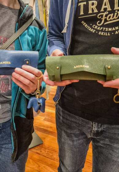 Couples Leather Craft Class: Make It Together