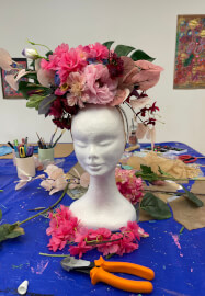 Couture & Canvas: A Floral Art Workshop