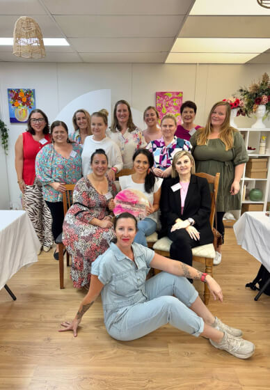 Couture & Canvas: A Floral Art Workshop