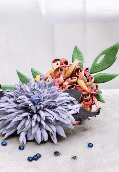 Couture Leather Flowers Workshop