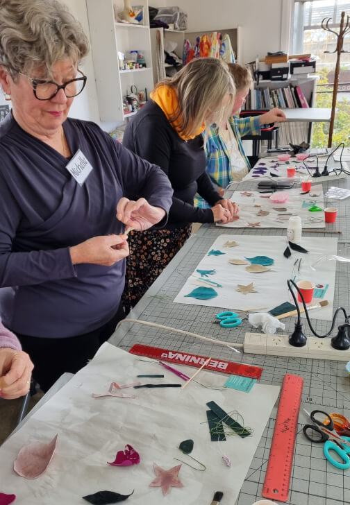 Couture Leather Flowers Workshop