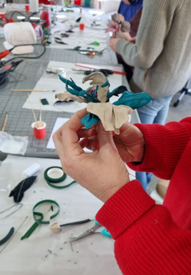 Couture Leather Flowers Workshop