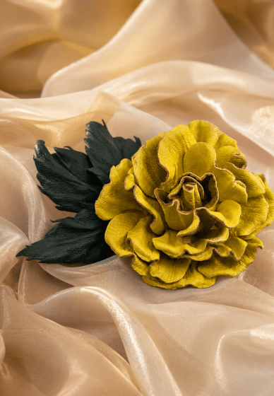 Couture Leather Rose Workshop
