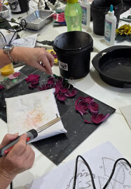Couture Leather Rose Workshop