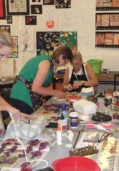 Couture Leather Rose Workshop
