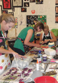 Couture Leather Rose Workshop