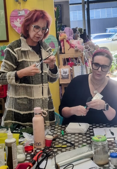 Couture Leather Rose Workshop