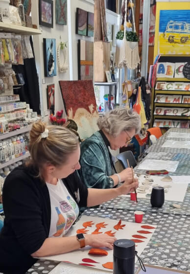 Couture Leather Rose Workshop