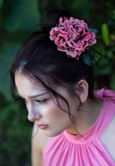 Couture Leather Rose Workshop