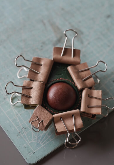 Craft an Avocado Leather Bagcharm / Keyring Workshop