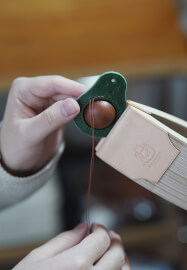 Craft an Avocado Leather Bagcharm / Keyring Workshop