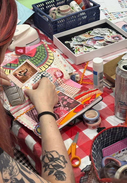 Monthly Junk Journal Crafting Night Class