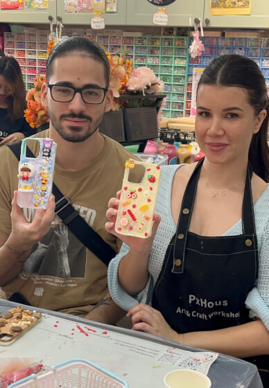 Cream Glue Workshop: Make Your Own Phone Case